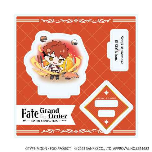 『Fate/Grand Order×サンリオキャラクターズ』アクリルスタンドプレート25/千子村正×KIRIMIちゃん.(コラボイラスト)
